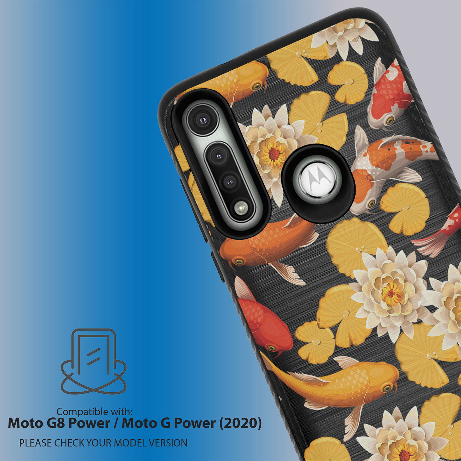 Case For [LG K92 5G / K92][GRIP TACTICAL SET16] Dual Layer Floral Slim ...