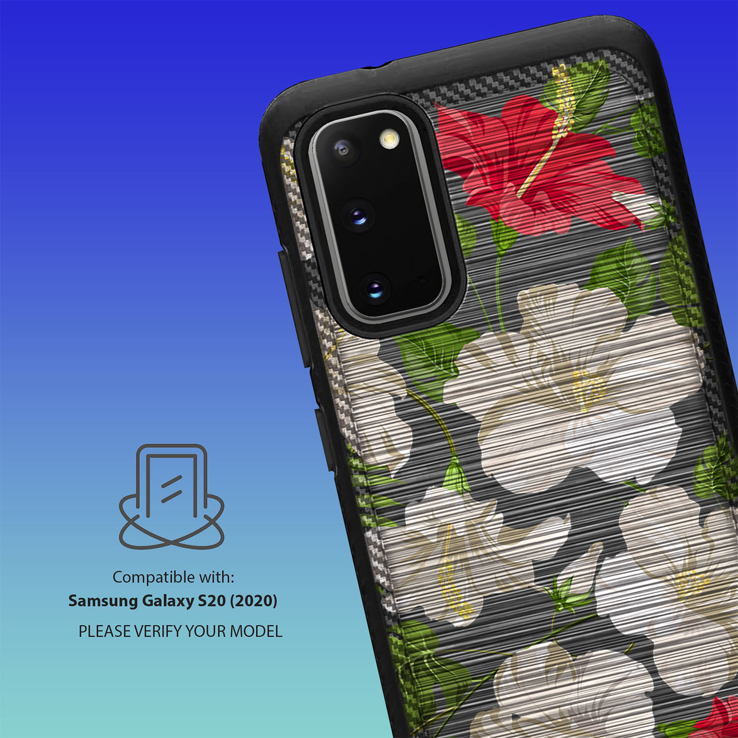 Case For [Samsung Galaxy S20][EMBOSSED DUO SET11] Unique Dual Layer eBay