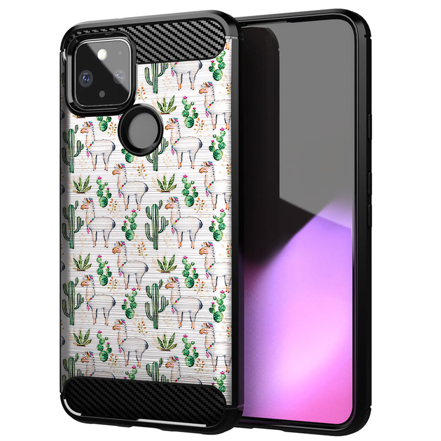 Case For [Google Pixel 5 (2020)][Flex TPU Fiber SET15] Matte Slim Flexible