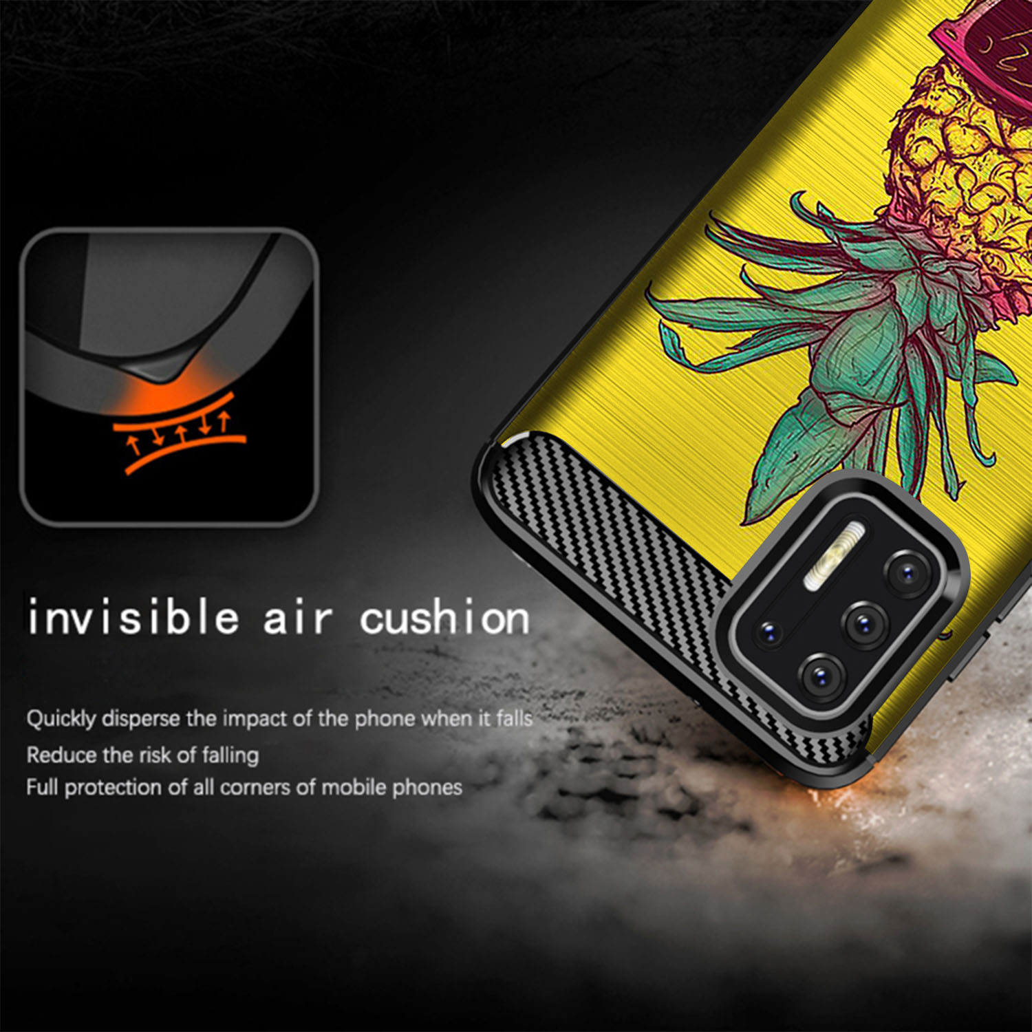 Funda Para Moto G Stylus 2021 - Negra Con Sopore Vidrio | Cuotas sin