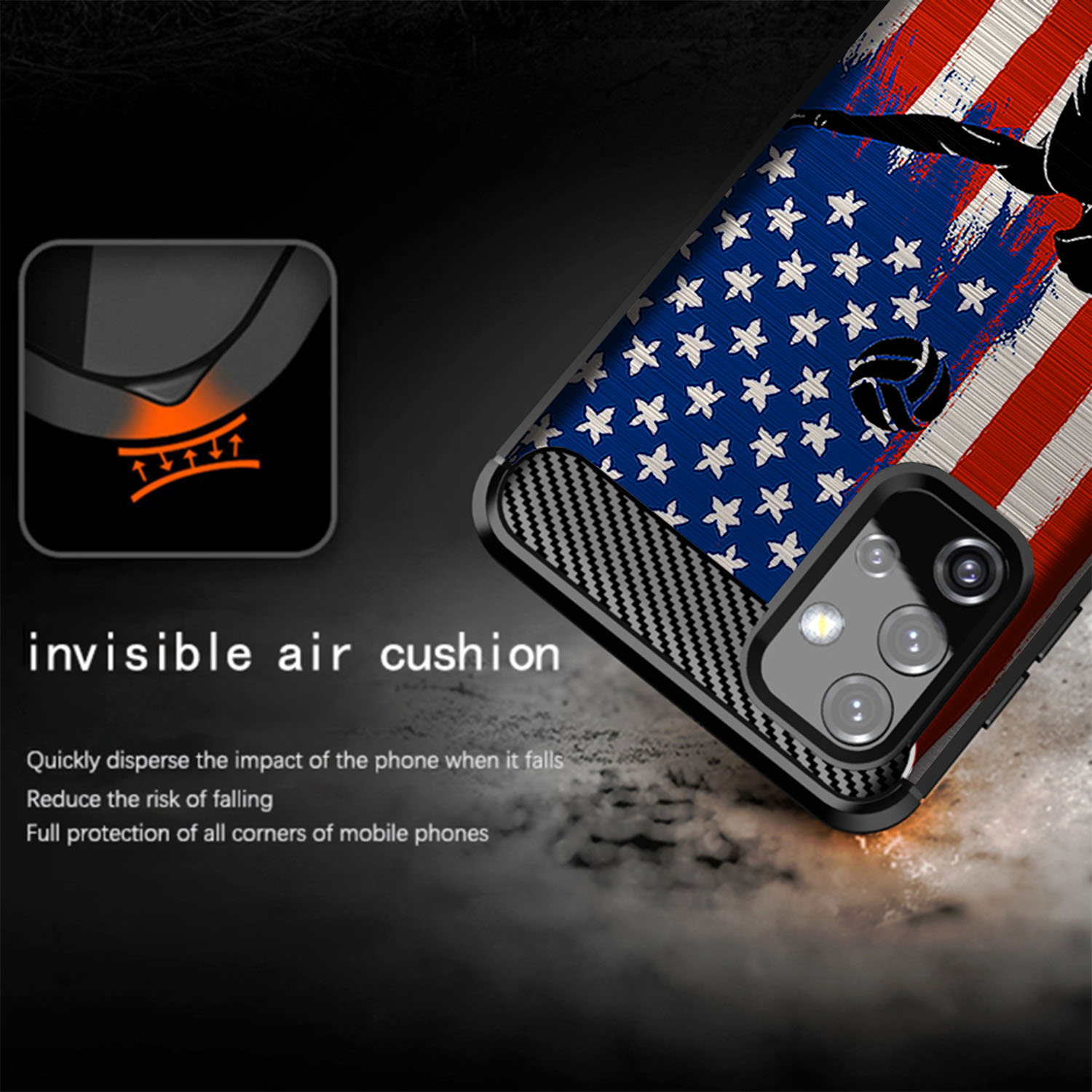 For [Samsung Galaxy A32][Flex TPU Fiber SET14] Unique Matte Case