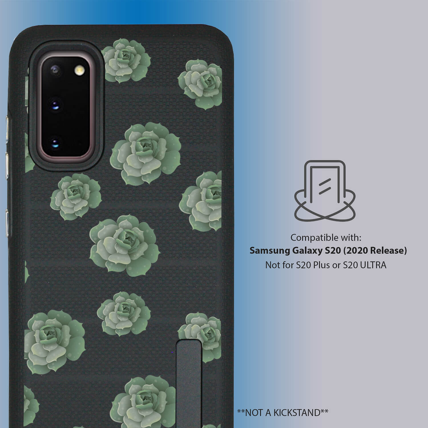 Case For [Samsung Galaxy S20 (6.2")][GRIP TACTICAL SET11] Unique Dual