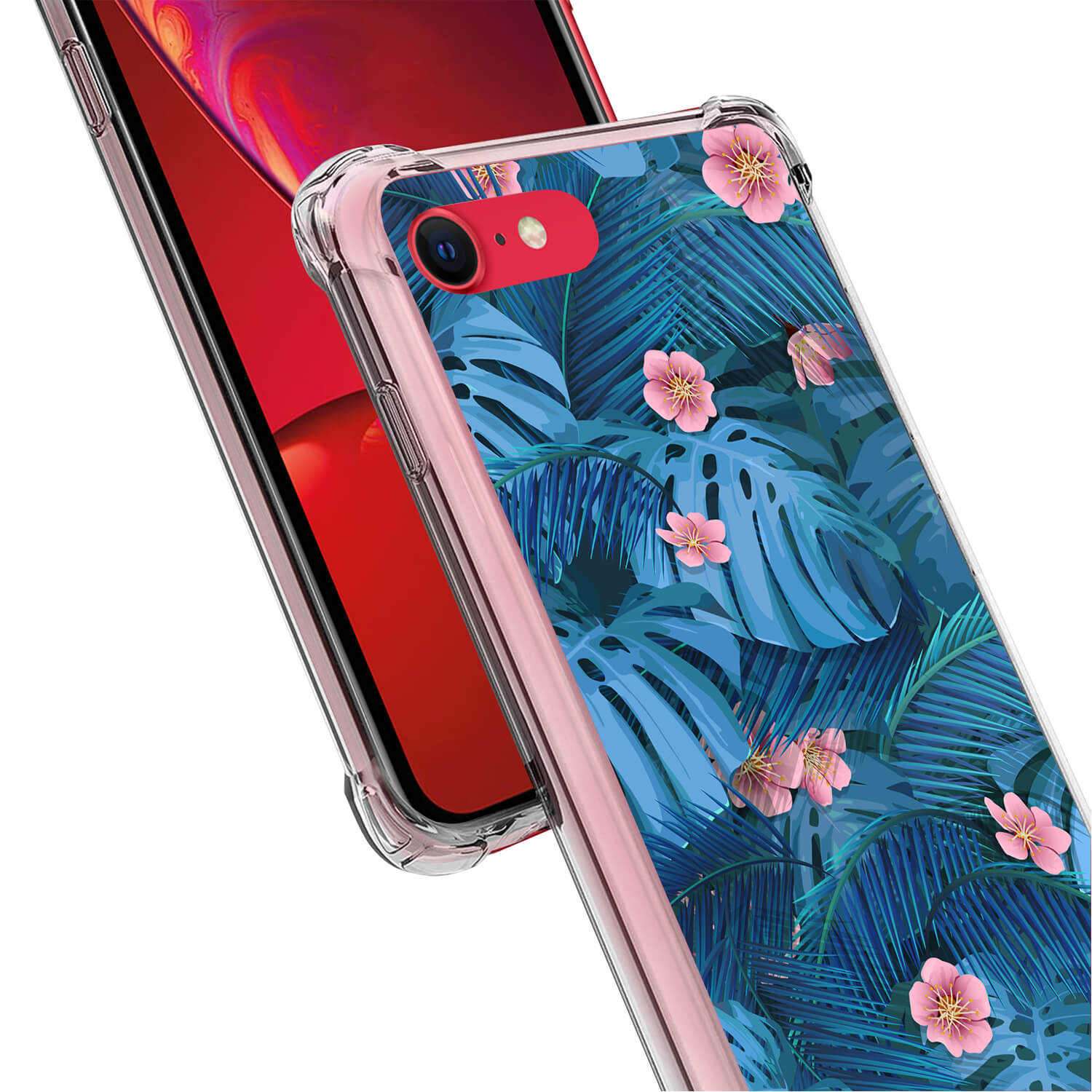 Case for [Apple iPhone SE 2020], Cool Design TPU Case, Flexible Slim