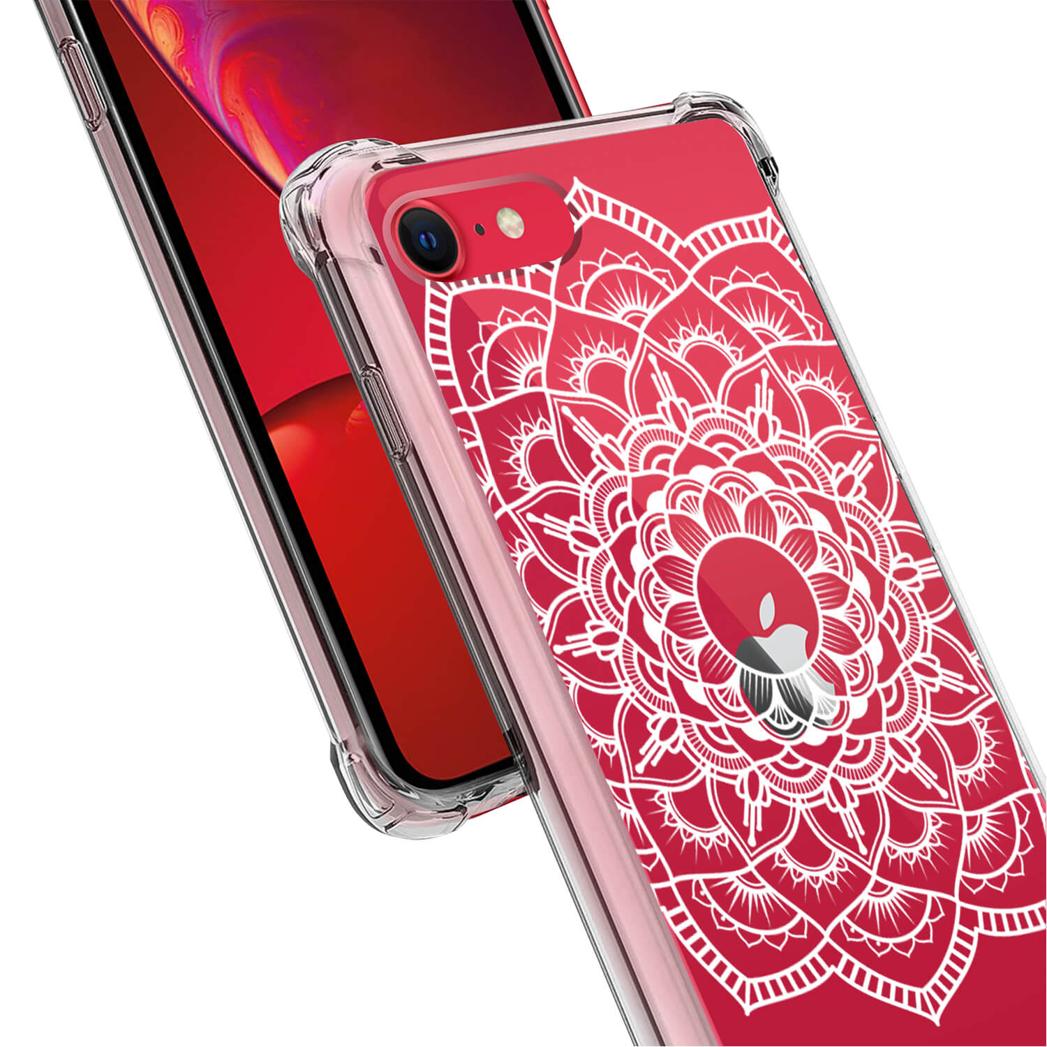 Case for [Apple iPhone SE 2020], Cool Design TPU Case, Flexible Slim