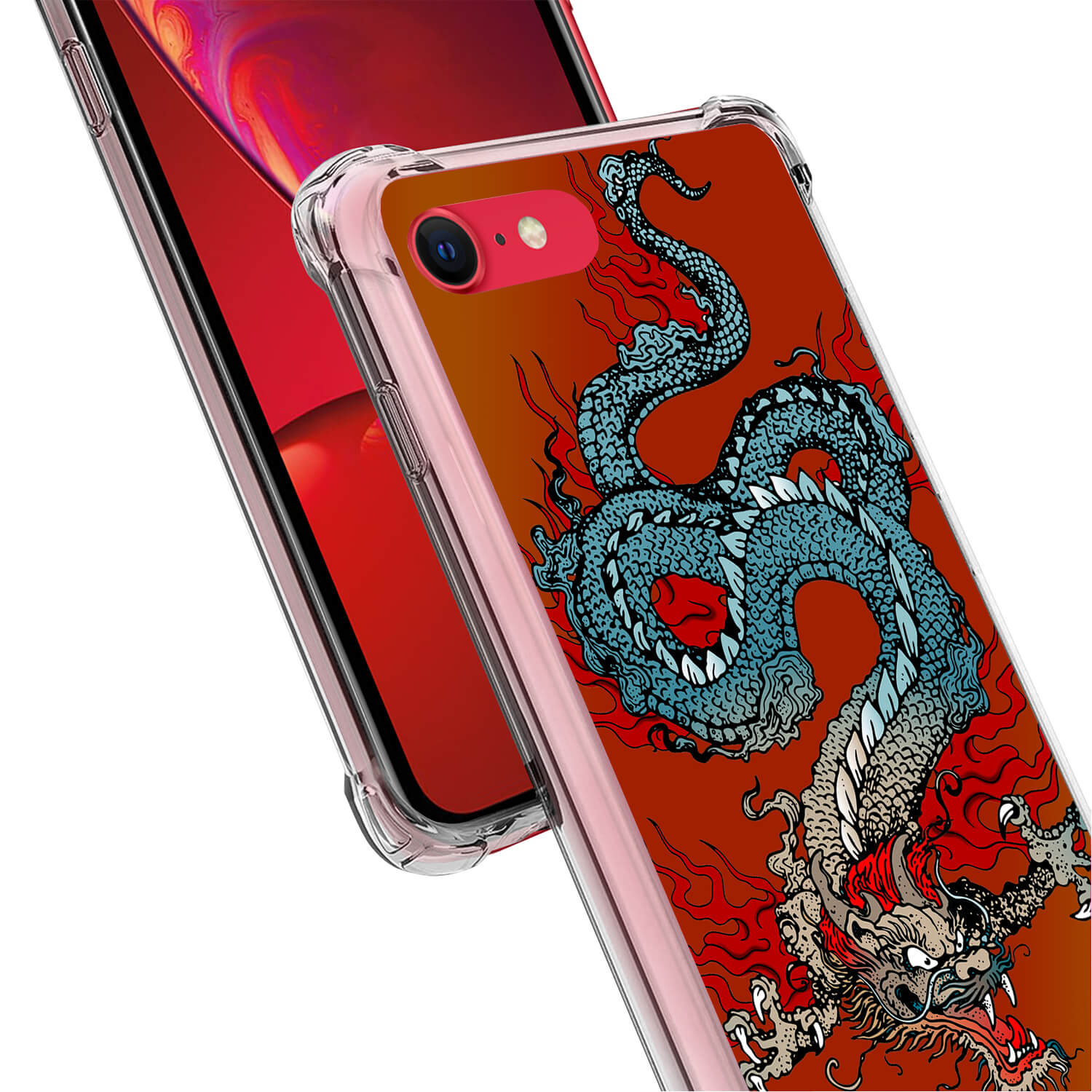 Case for [Apple iPhone SE 2020], Unique Clear TPU Flexible Cover 10 eBay