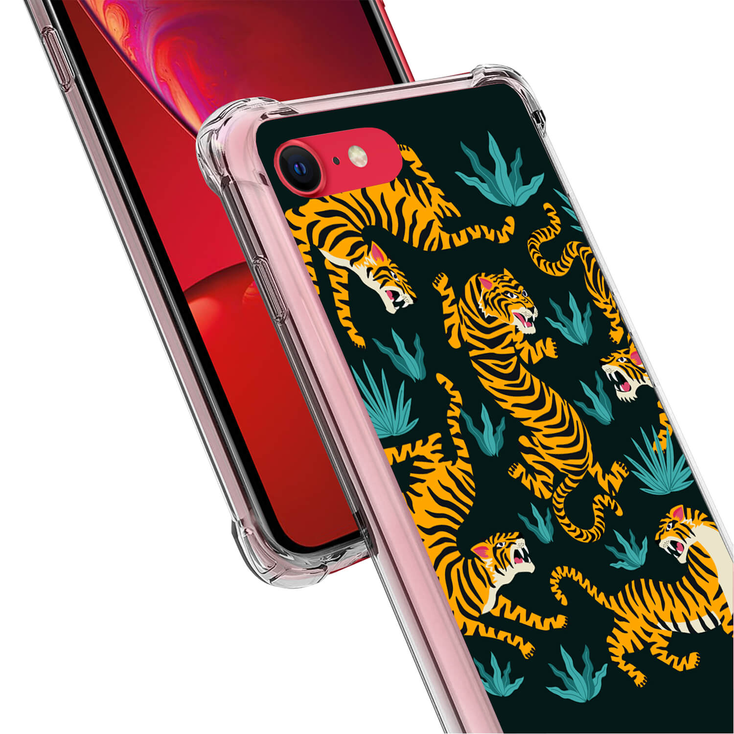 Case for [Apple iPhone SE 2020], Clear TPU Cover Slim Flexible Bumper