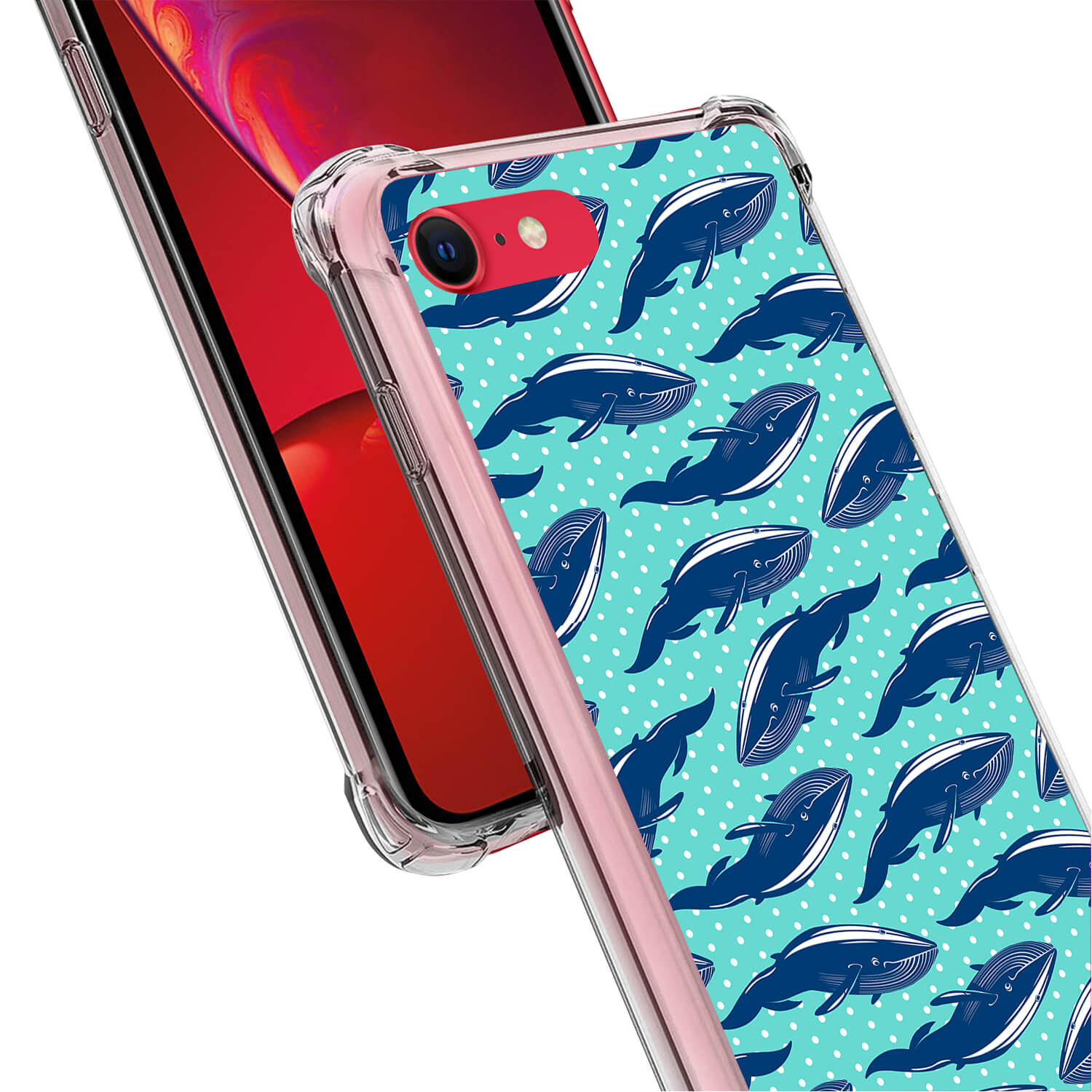 Case For [Apple iPhone SE 2020][Clear Bumper SET15] Slim Flexible eBay