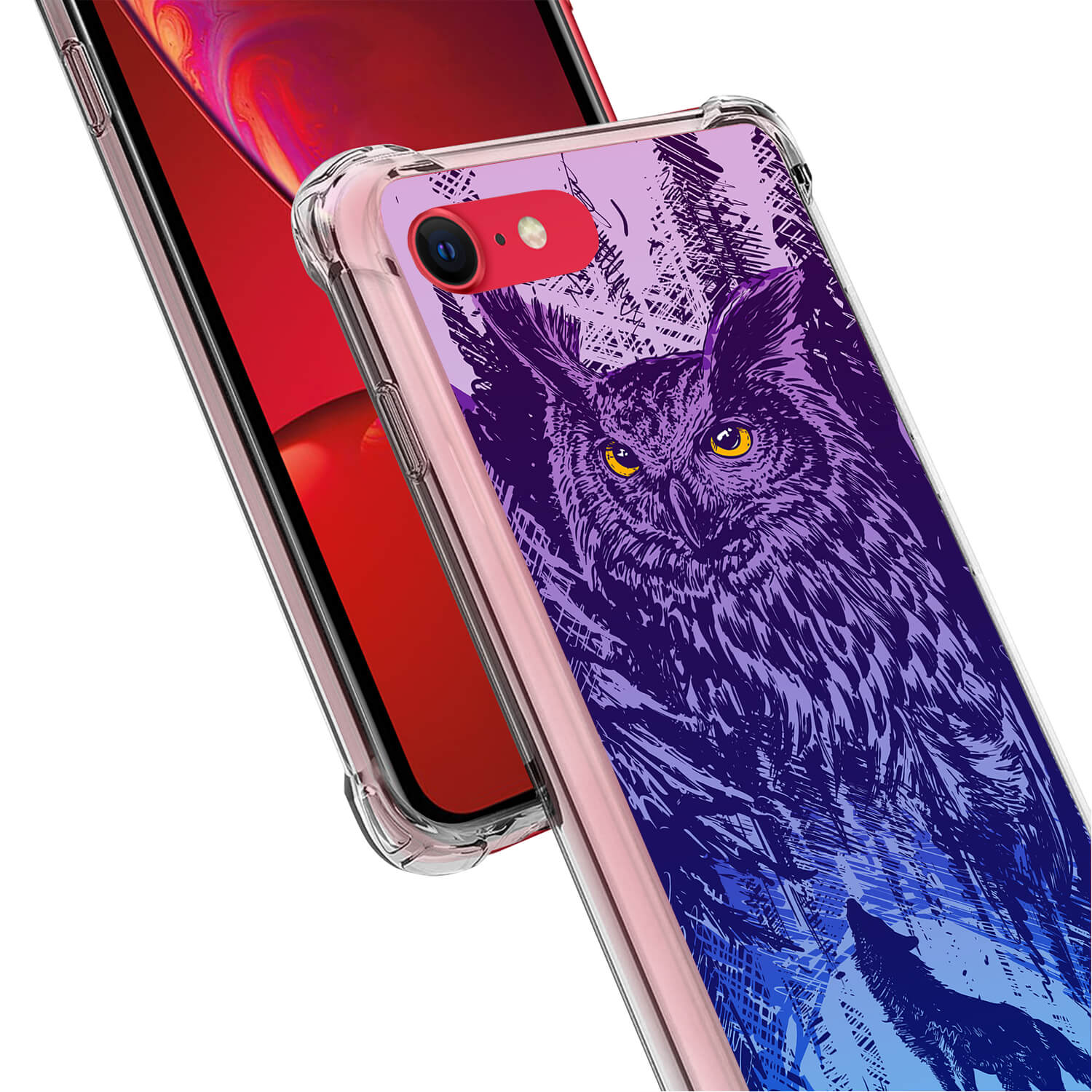 Case For [Apple iPhone SE 2020][Clear Bumper SET15] Slim Flexible eBay