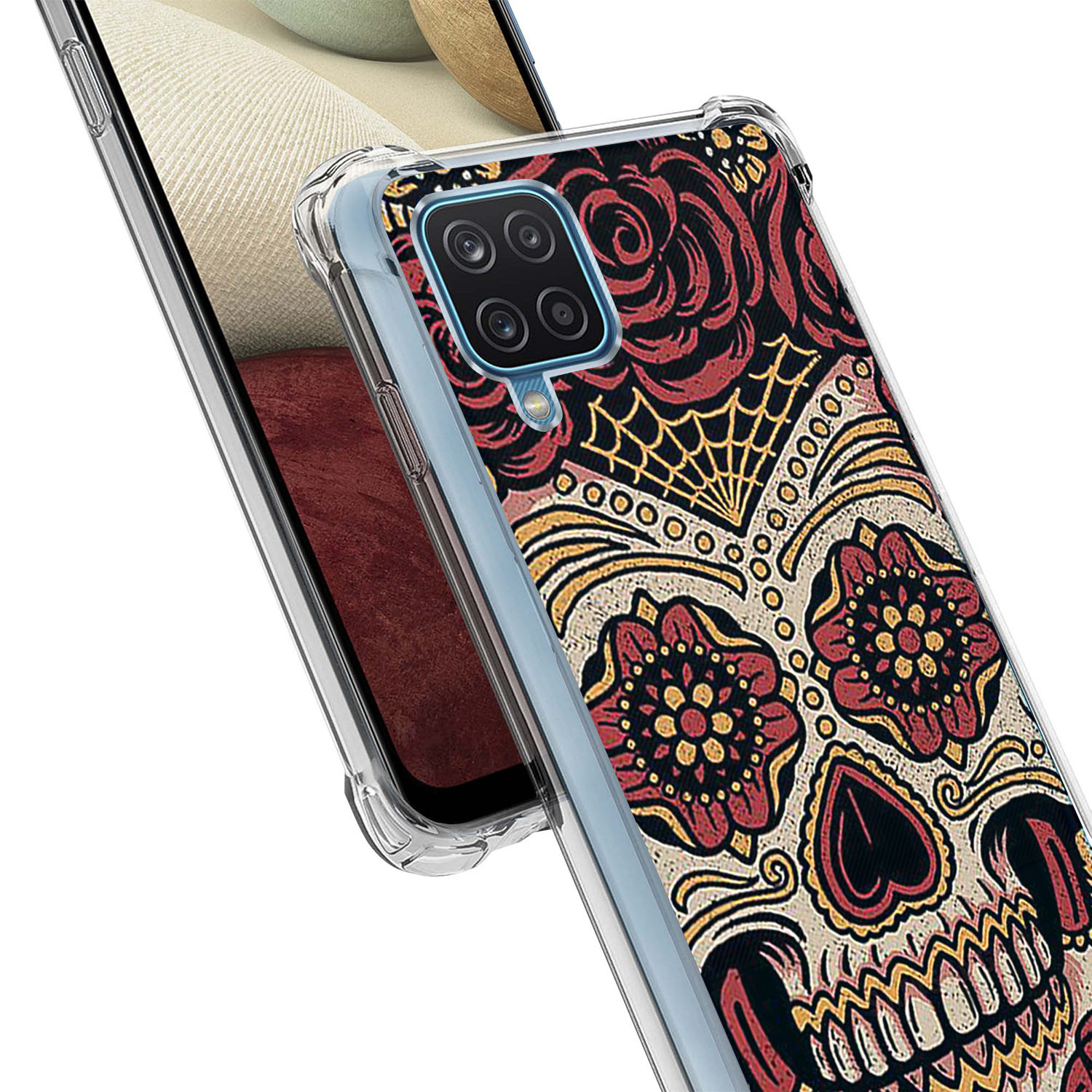 For Samsung Galaxy A12 [TRANSPARENT CASE][CLEAR FLEX COVER SET1] eBay