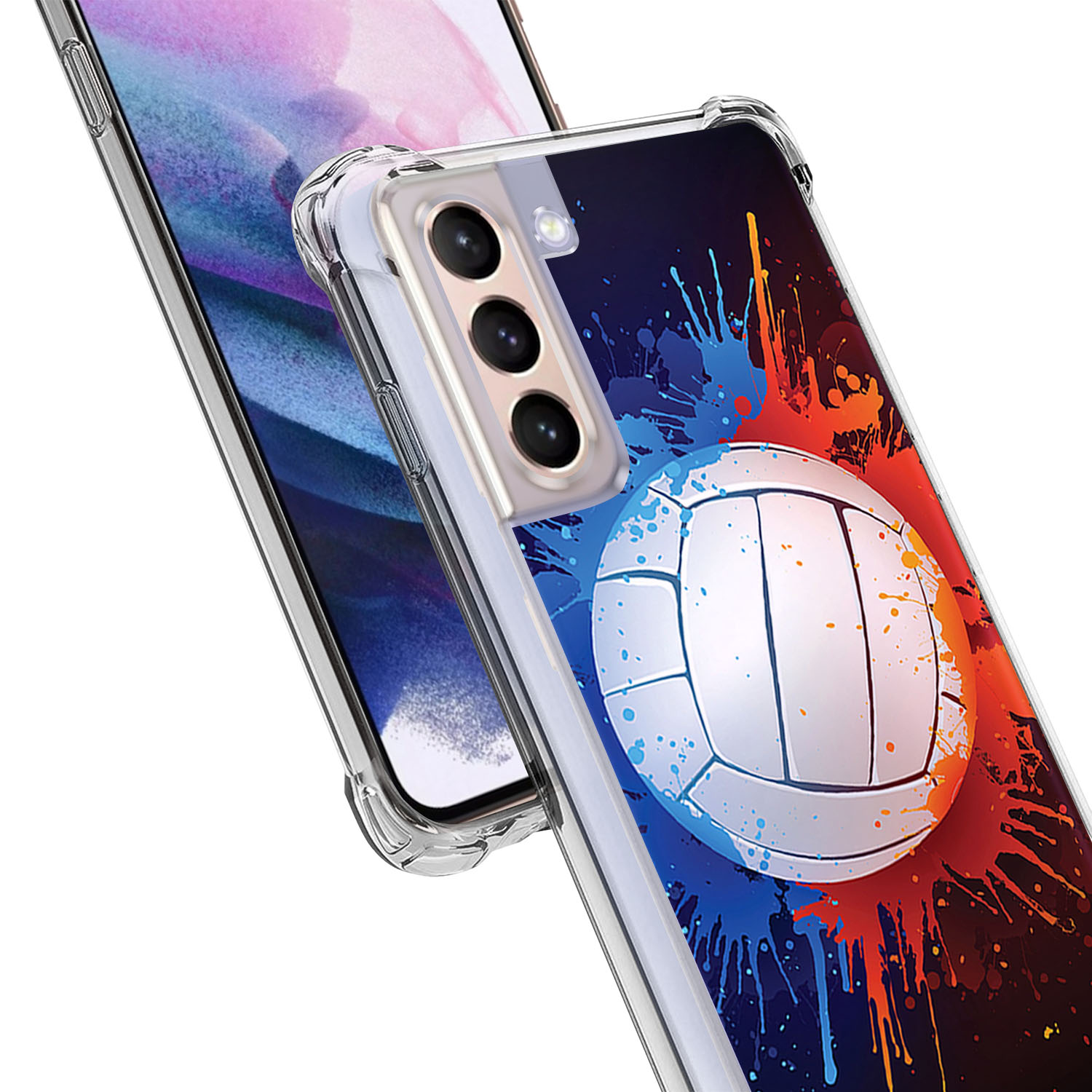 Shock Case [Samsung Galaxy S21 /S21 5G] Slim Minimalistic Bumper TPU -6