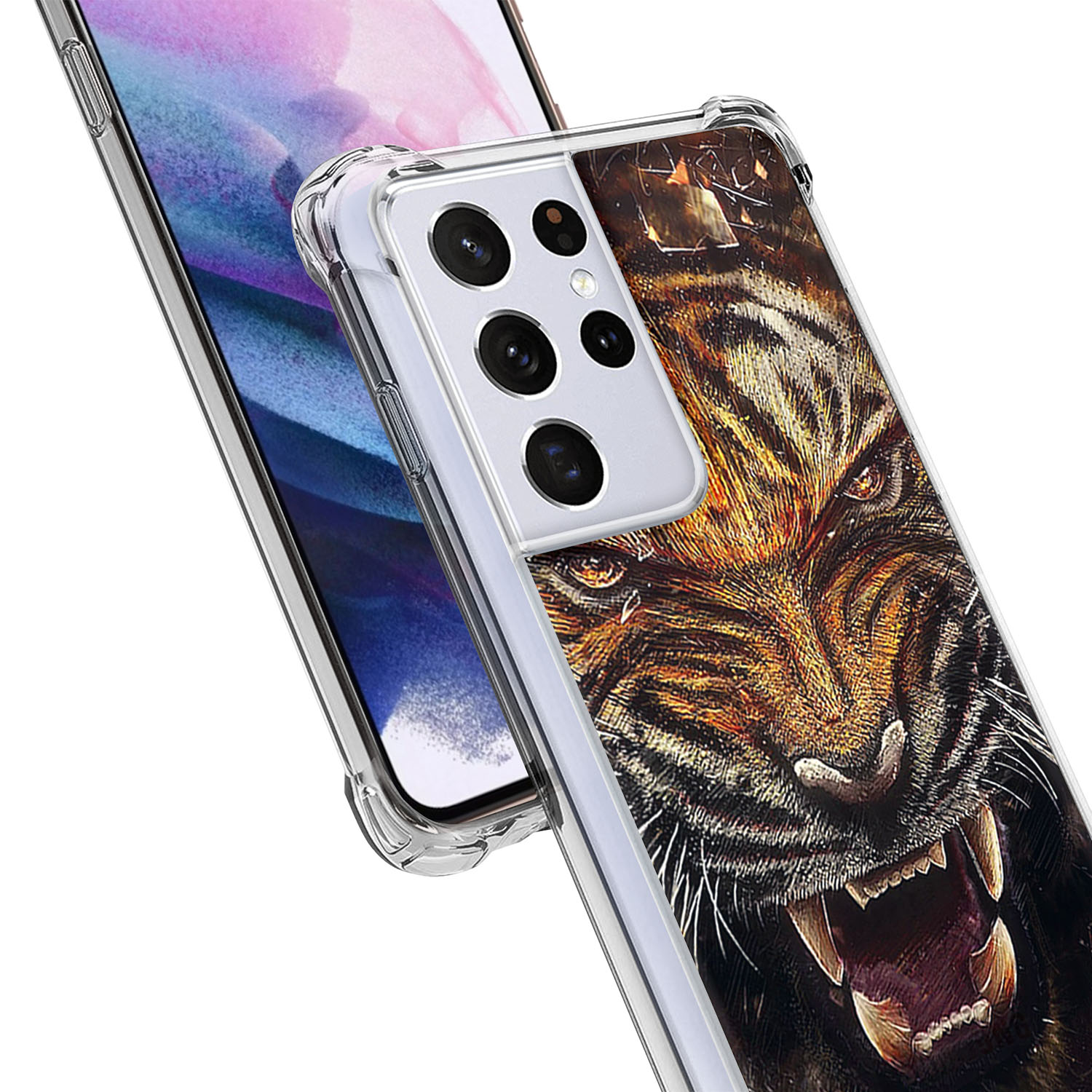 Custodia antiurto TPU ultra trasparente per Samsung Galaxy S21 -1 - Foto 4 di 73