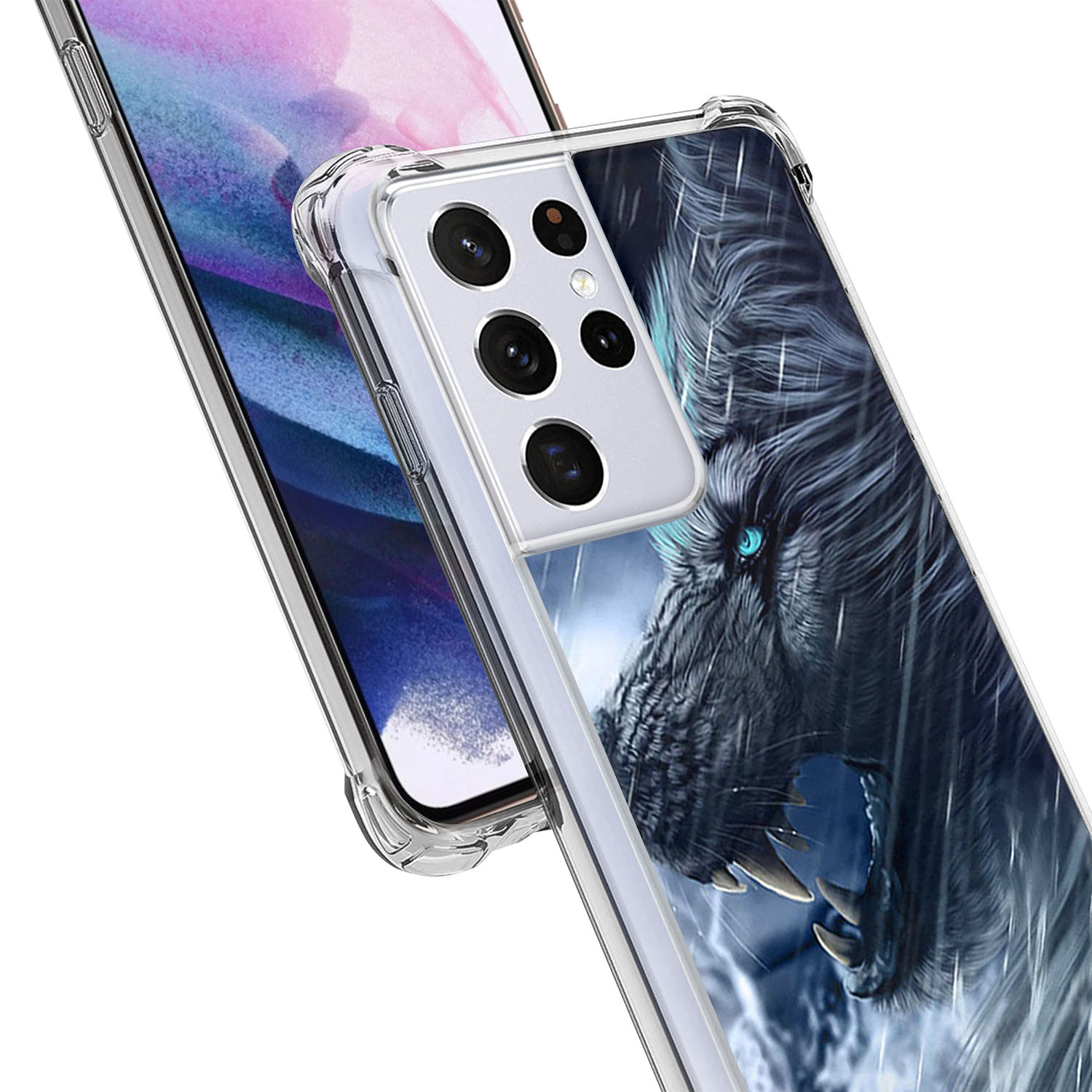 Custodia antiurto TPU ultra trasparente per Samsung Galaxy S21 -1 - Foto 16 di 73