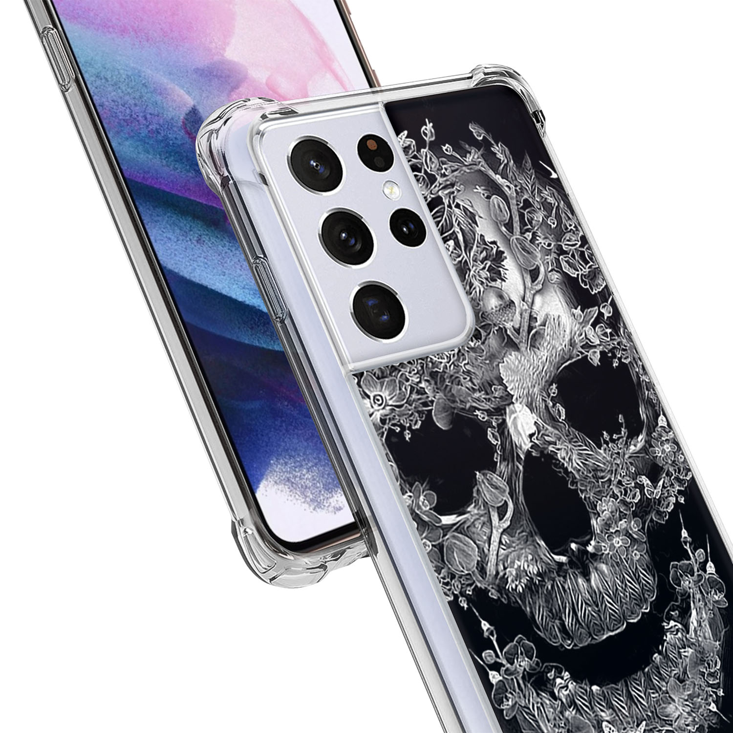 Custodia antiurto TPU ultra trasparente per Samsung Galaxy S21 -1 - Foto 44 di 73