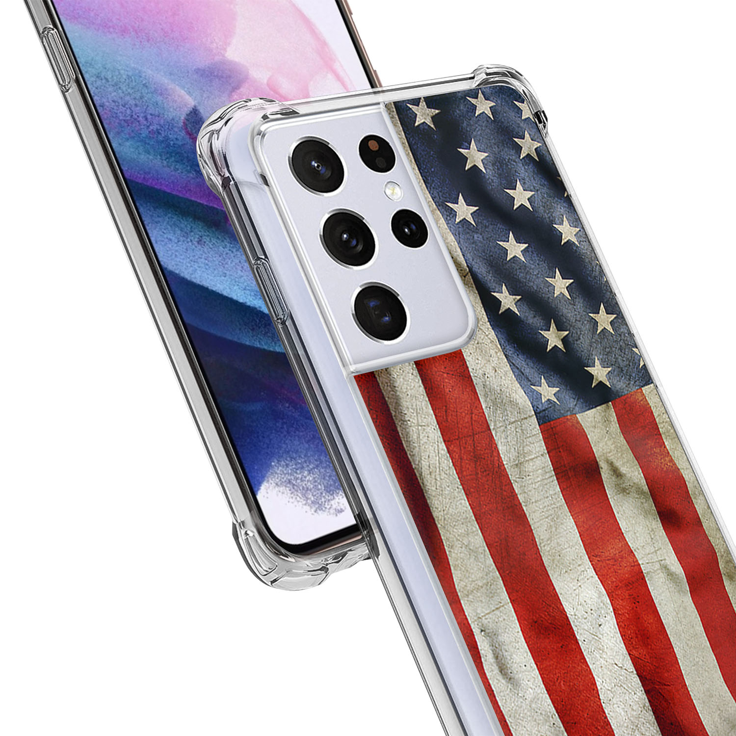 Custodia antiurto TPU ultra trasparente per Samsung Galaxy S21 -1 - Foto 60 di 73