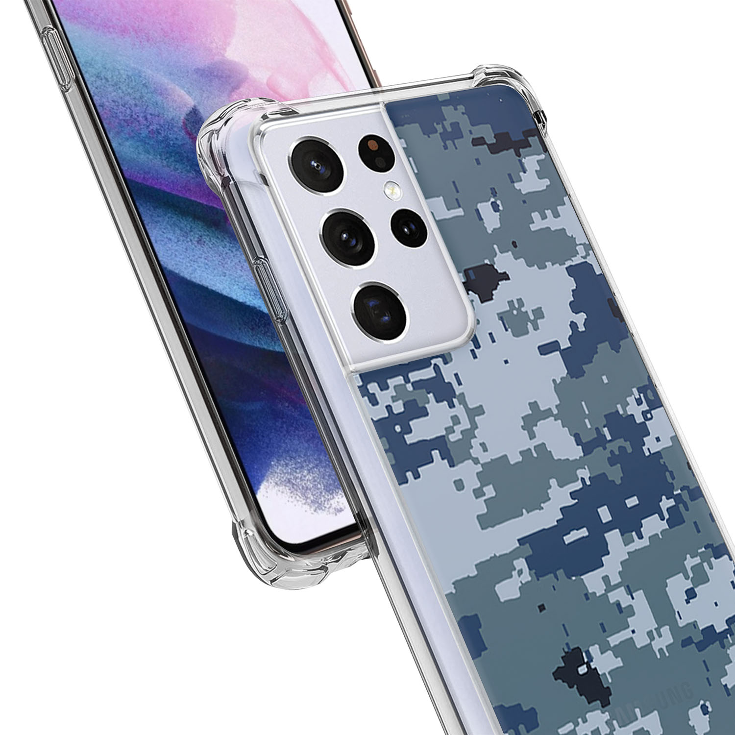 Custodia antiurto TPU ultra trasparente per Samsung Galaxy S21 -1 - Foto 68 di 73