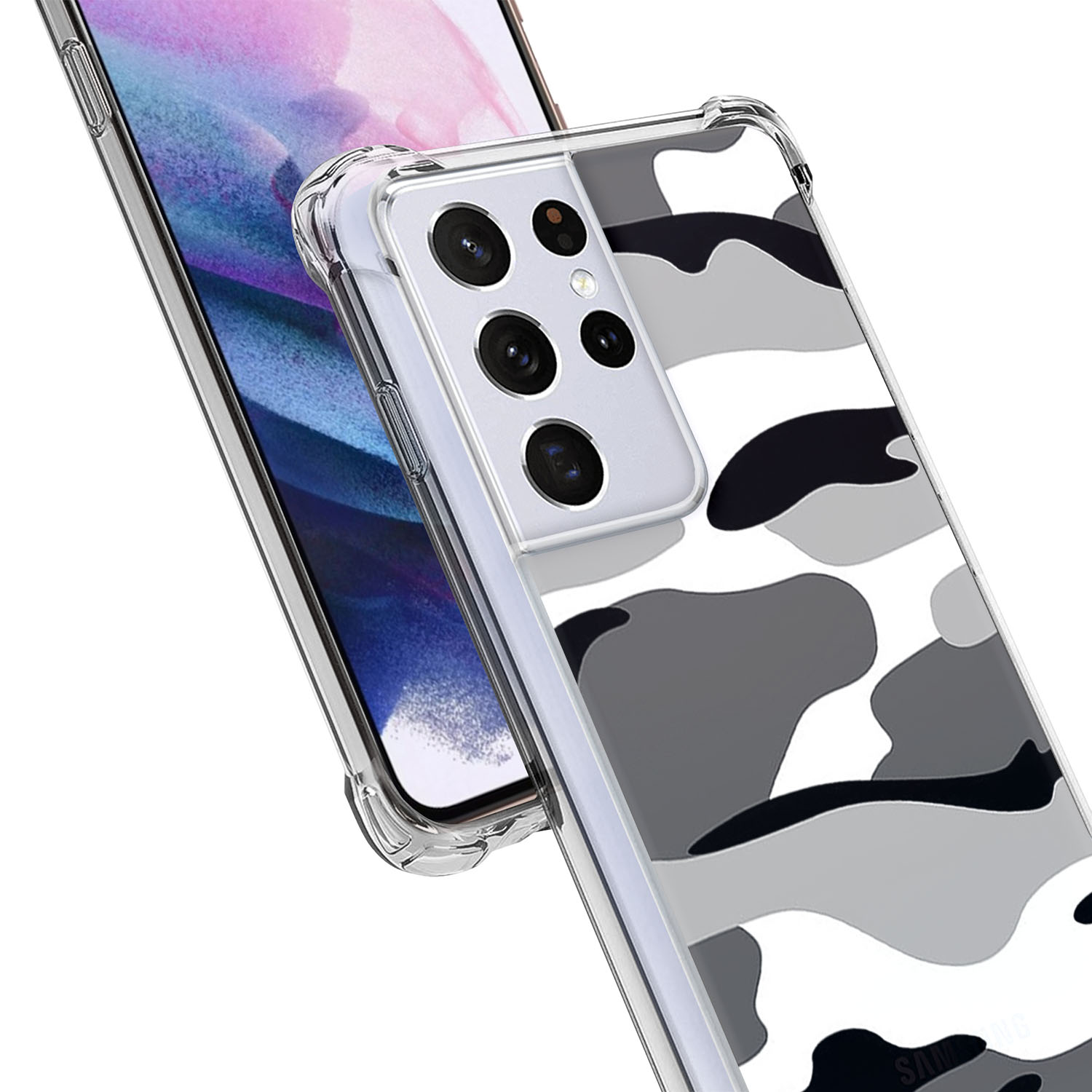 Custodia antiurto TPU ultra trasparente per Samsung Galaxy S21 -1 - Foto 72 di 73