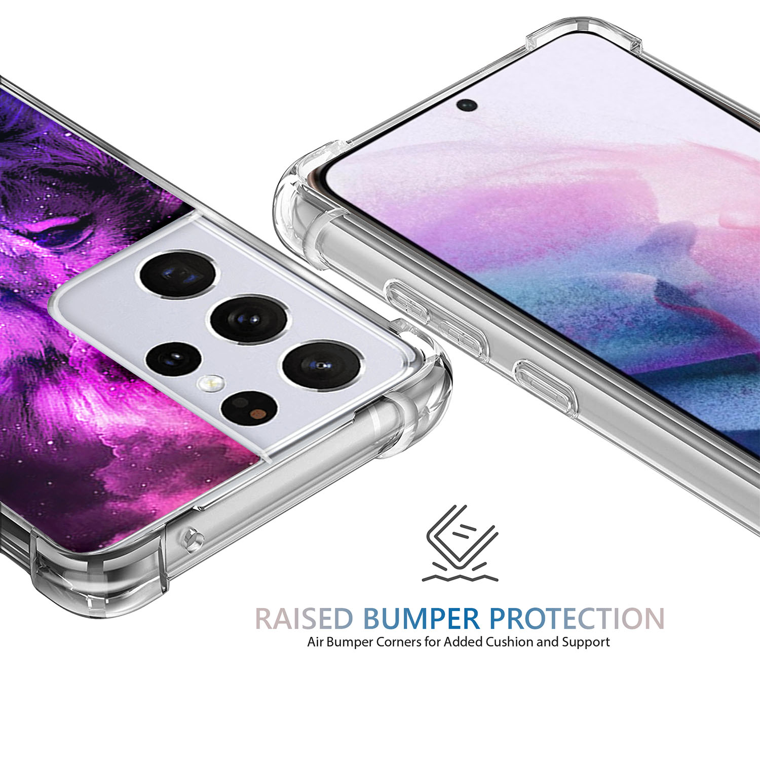 Custodia antiurto TPU ultra trasparente per Samsung Galaxy S21 -1 - Foto 9 di 73