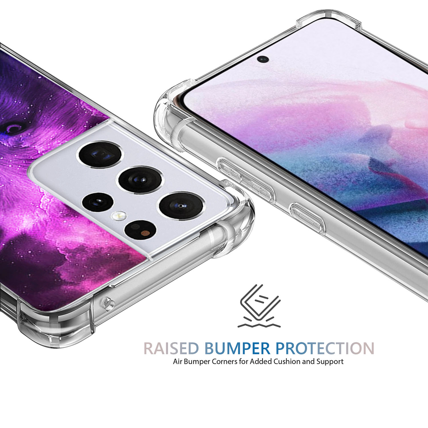 Custodia antiurto TPU ultra trasparente per Samsung Galaxy S21 -1 - Foto 13 di 73
