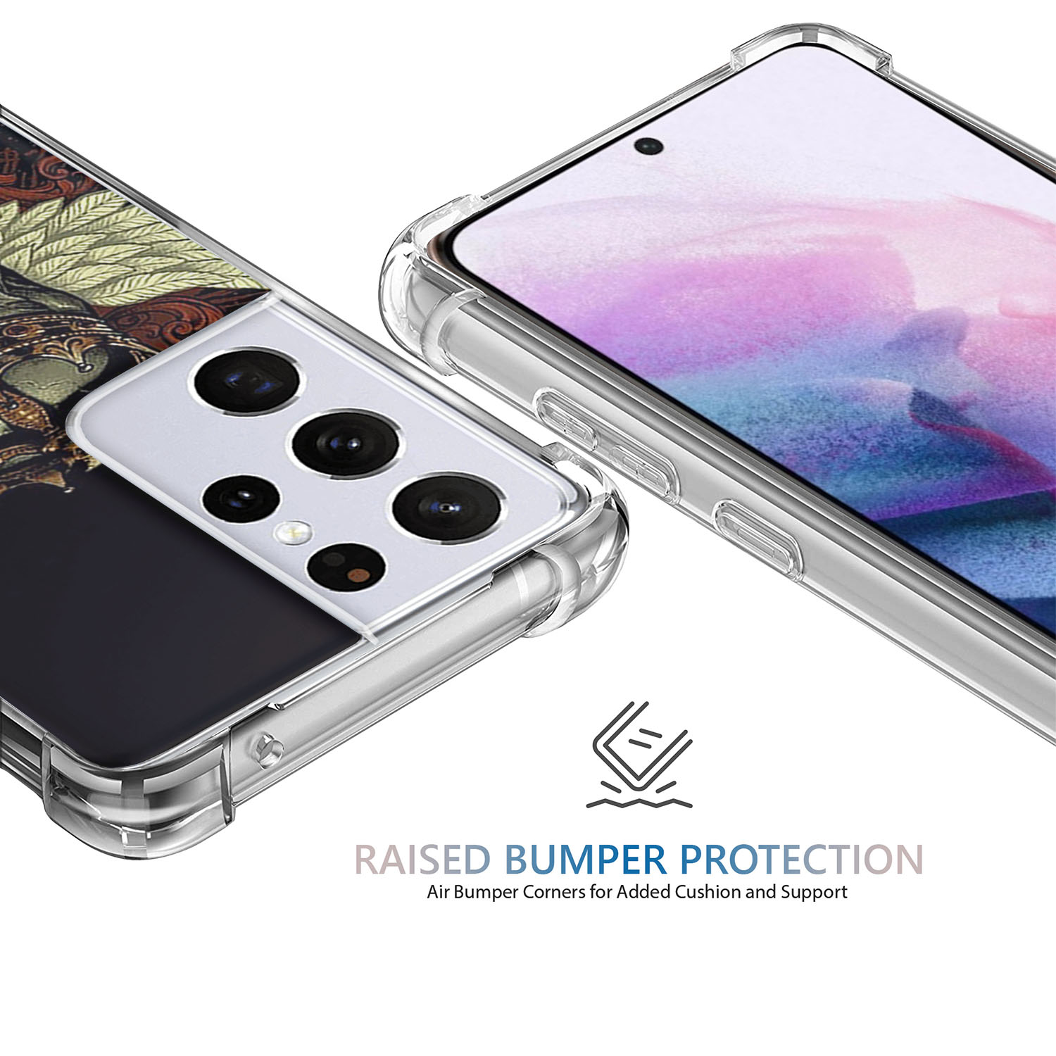 Custodia antiurto TPU ultra trasparente per Samsung Galaxy S21 -1 - Foto 37 di 73