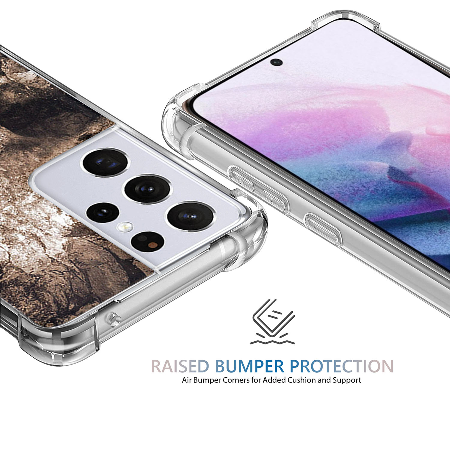 Custodia antiurto TPU ultra trasparente per Samsung Galaxy S21 -1 - Foto 41 di 73