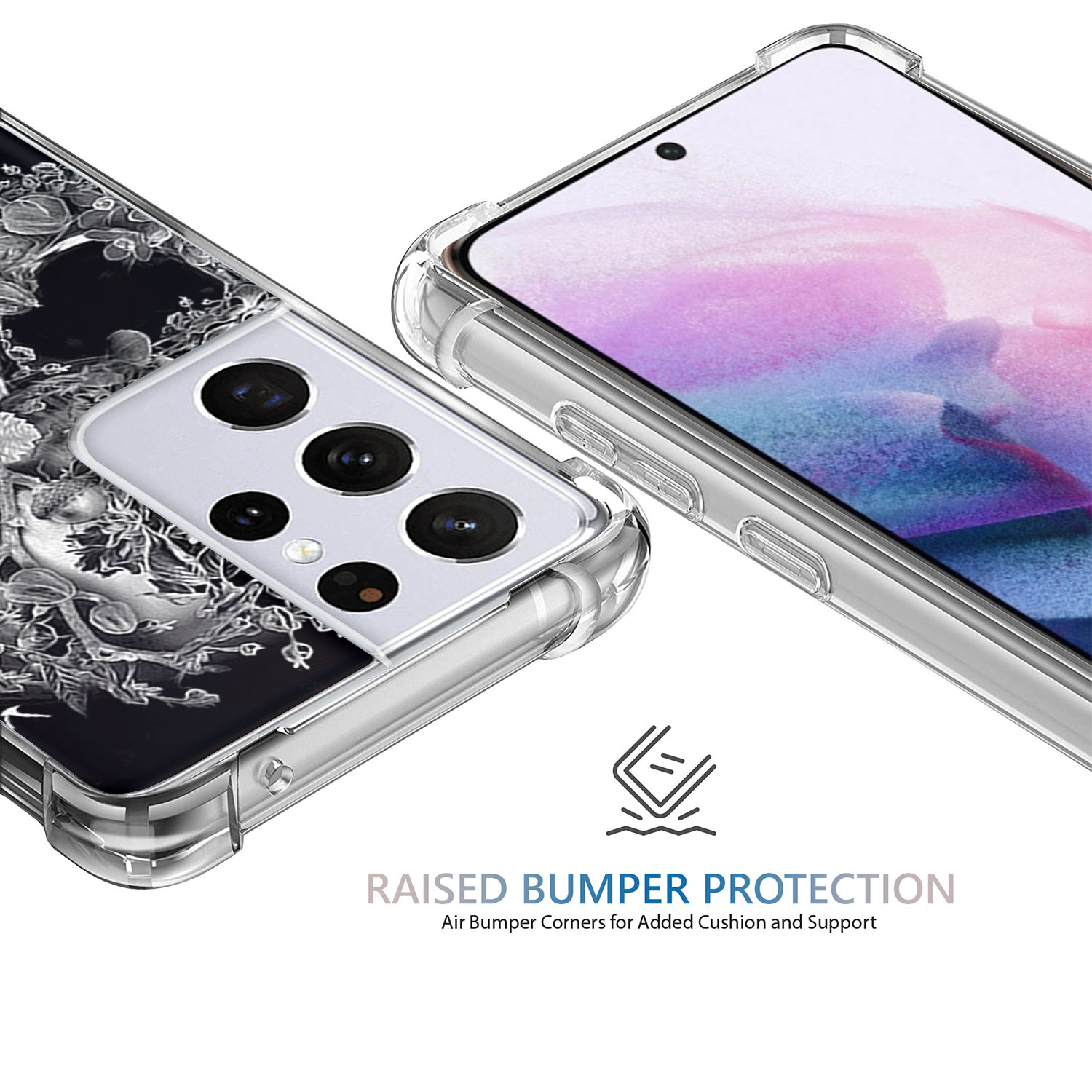 Custodia antiurto TPU ultra trasparente per Samsung Galaxy S21 -1 - Foto 45 di 73