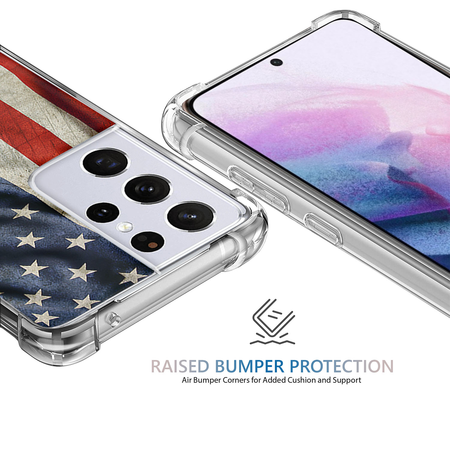 Custodia antiurto TPU ultra trasparente per Samsung Galaxy S21 -1 - Foto 61 di 73